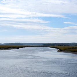 And the river stretches out before you